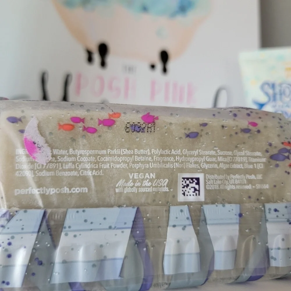 COPY - Perfectly Posh-~OH MY SHELL~Snarky Bar~New and Sealed - Picture 3 of 4